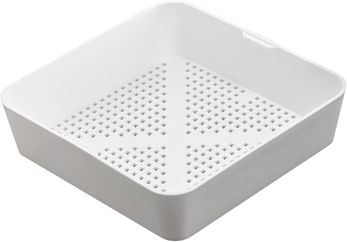8.5-inch Floor Sink Drain Cover Alternative, Square Drain Basket by STEADYKLEEN