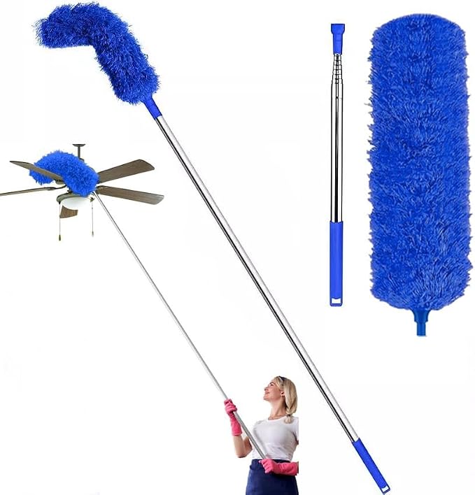 Microfiber Feather Duster Extendable Duster, Scratch-Resistant Cover, Bendable by Unknown