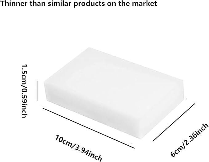 15PCS Magic Sponge Eraser Bulk White Melamine 1.5cm Cleaning - Image 2