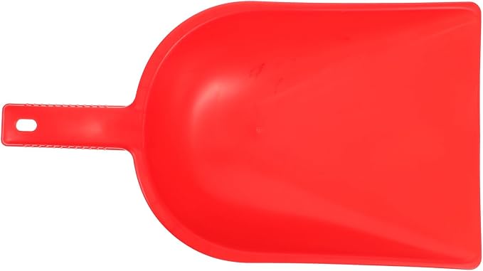 HEMOTON Handheld Dustpan and Desktop Cleaning Shovel Red Plastic Garbage Sweeper by HEMOTON