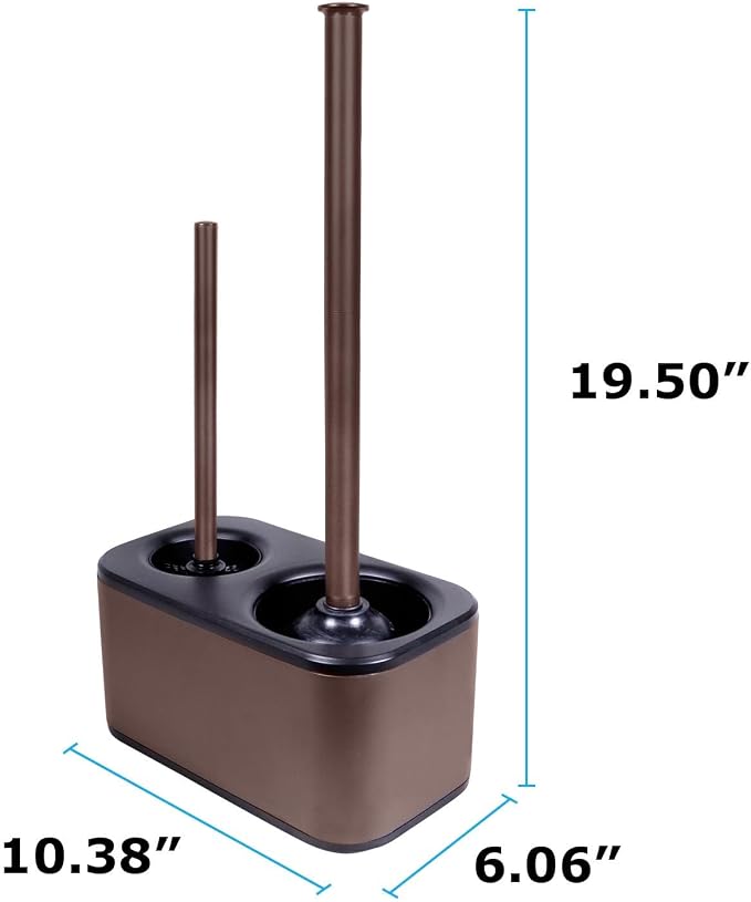 Blue Donuts Toilet Brush and Plunger Set - Image 2