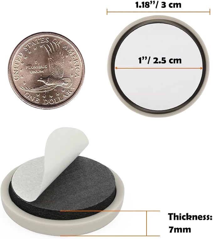 1-1/5 inches Stick Furniture Sliders - Image 5