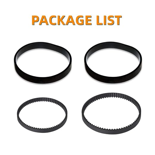 Replacement Belt Set for Bissell ProHeat 2X Revolution Pet Pro Carpet Cleaner - Image 8