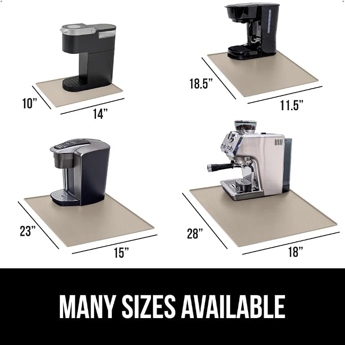 GORILLA GRIP Silicone Coffee Mat, Espresso Machine Bar Accessories, Keep - Image 5