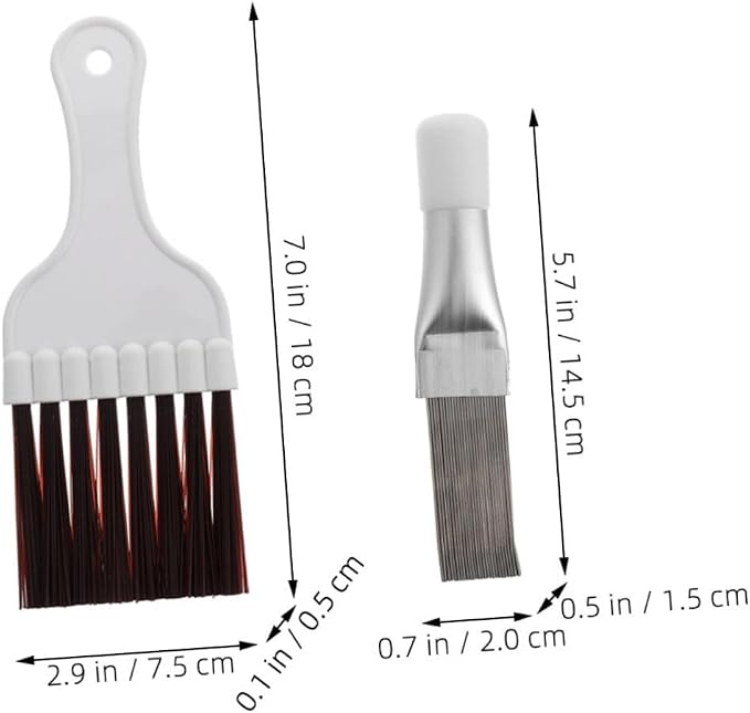Cabilock 4sets Radiator Fin Comb Cleaning Tools - Image 7