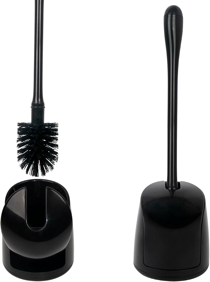 CELOX Toilet Bowl Brush and Holder, Compact Toilet Brush by CELOX
