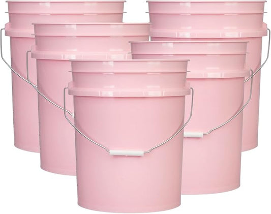 House Naturals 5 Gallon Premium HPDE Plastic Bucket by House+Naturals