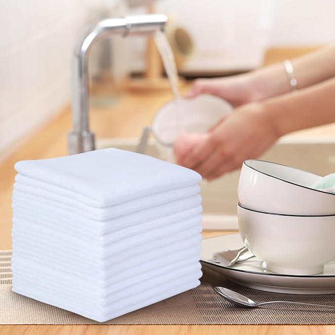 SINLAND Microfiber Cleaning Cloth Dish Cloth Kitchen No Streak Absorbent Dish - Image 8