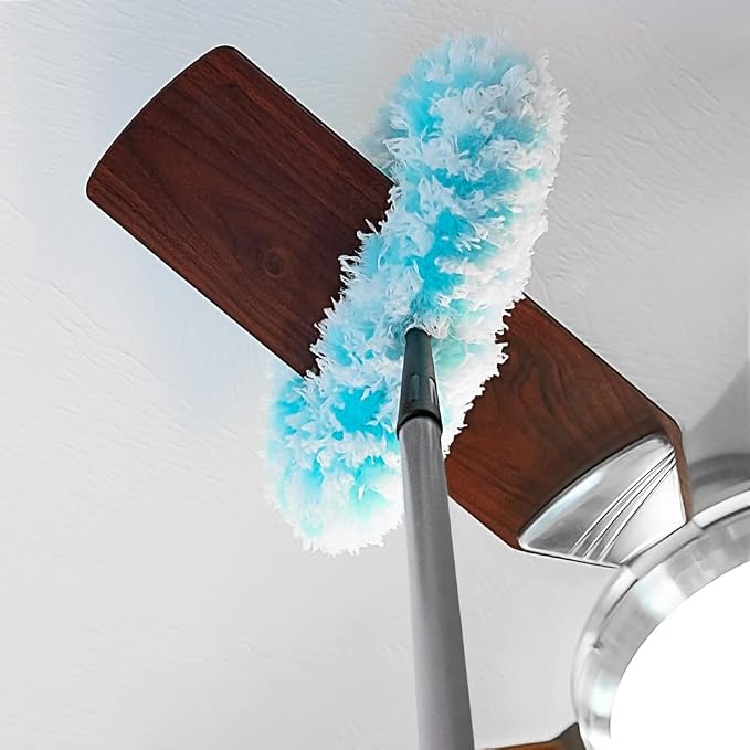 Fuller Brush Fuzzy Fan Duster – Dust & Clean Ceiling Fans, Woodwork – - Image 2