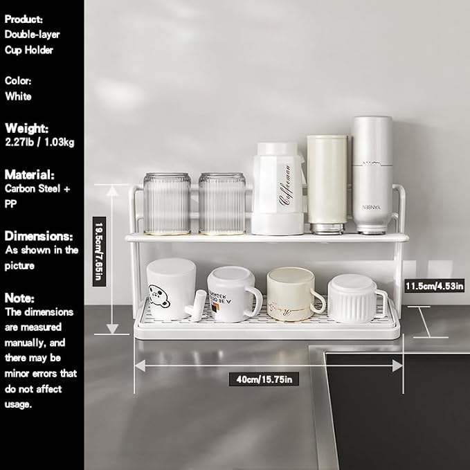 2-Tier Space-Saving Drain Rack - Image 8