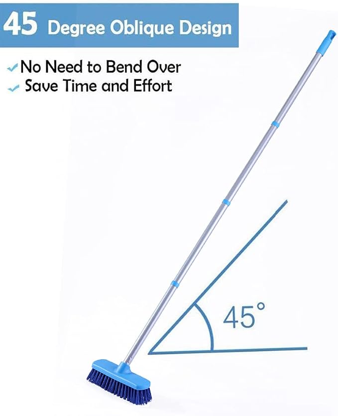 YONILL Deck Brush with Long Handle - Image 5