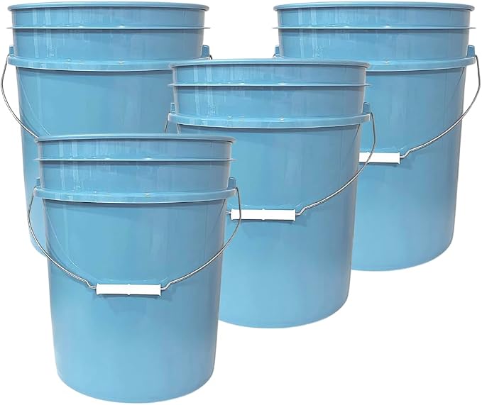 House Naturals 5 Gallon Premium HPDE Plastic Bucket by House+Naturals