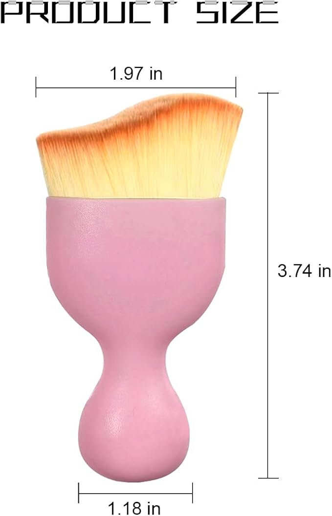 Car Brush, Curved Design Vehicle Interior Detailing Dust Collectors, Dirt Dust - Image 2