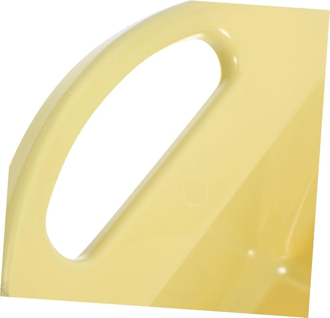 Homoyoyo 2pcs Handheld Dustpan Set Compact Yellow - Image 3