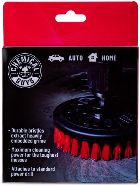 Chemical Guys ACC508 Heavy Duty Spinner Multi-Surface Drill Brush Attachment - Image 3