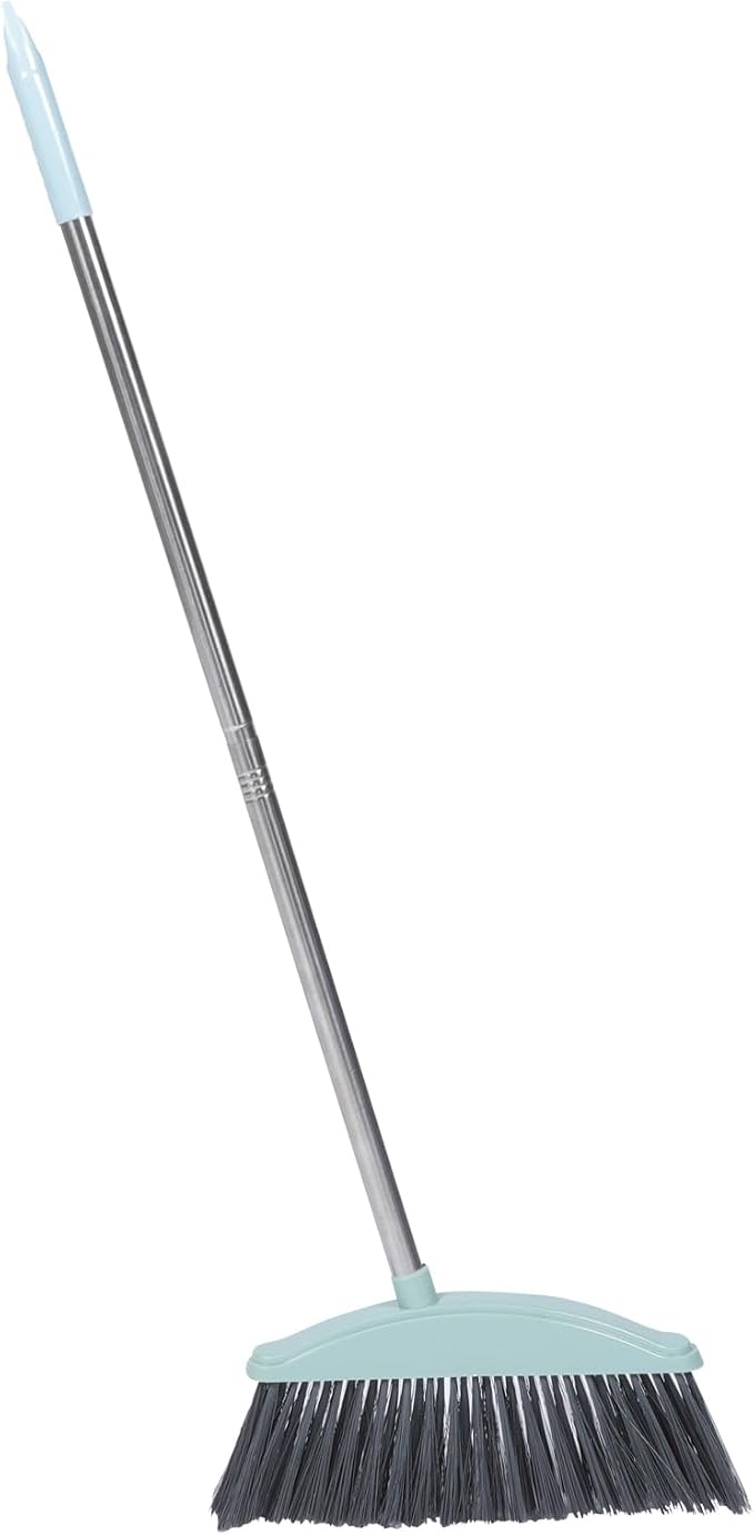 Heavy Duty Broom Indoor Dust Broom by Healeved