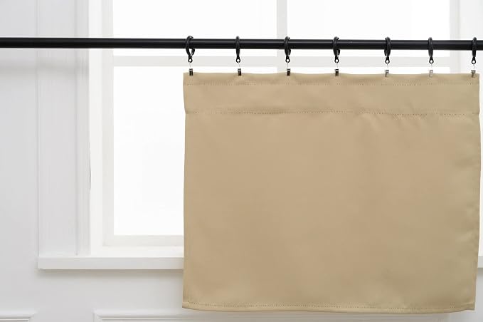 Pickluc Rod Pocket Tier Curtain - Image 3