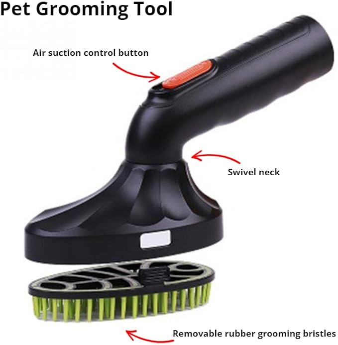 1.25 inch Pet Hair Vacuum Attachment – Dog & Cat Grooming Tool Compatible - Image 5
