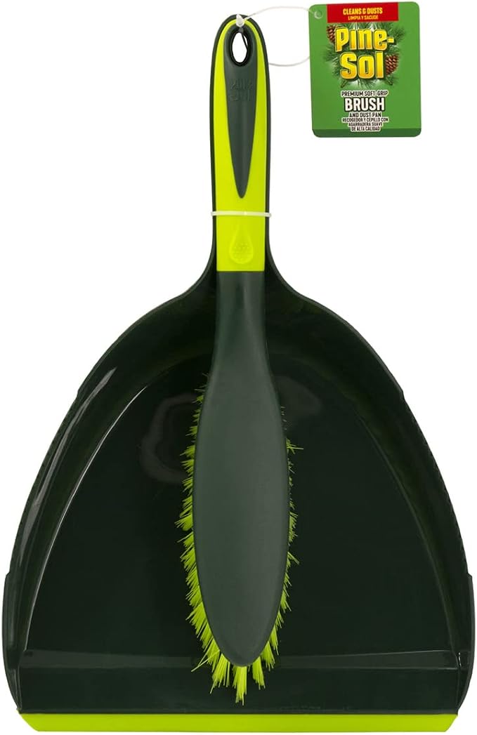 Pine-Sol Dustpan and Brush Set | Nesting Snap-On Design | Portable, Compact - Image 8