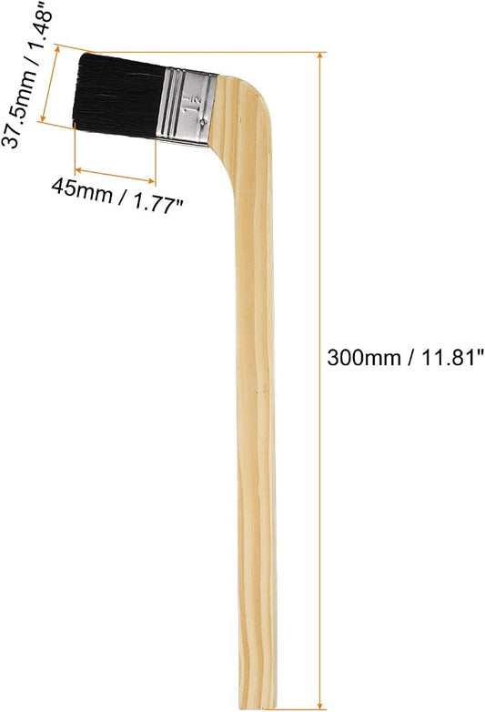 HARFINGTON Paint Brush 3Pcs 1.5" Brush Width Reusable Variety Angled Bend - Image 2