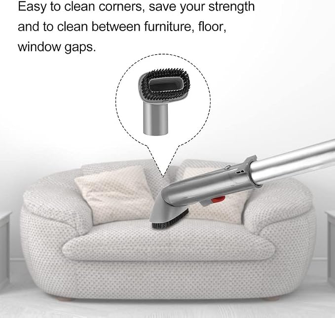 Crevice Tool and Dust Brush, Vacuum Accessories Attachments Compatible - Image 7