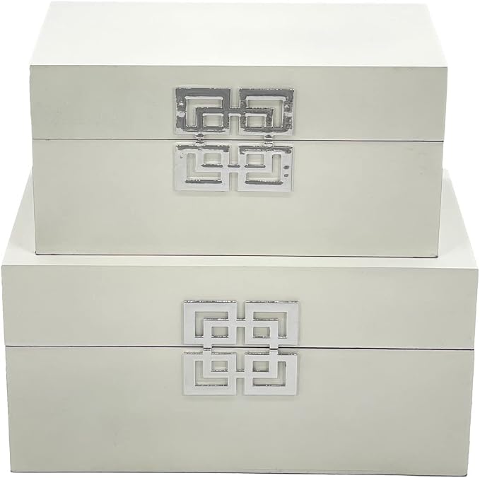 Galt International Storage Box Set Decorative Storage Box w/Hinged Lid Classic - Image 2