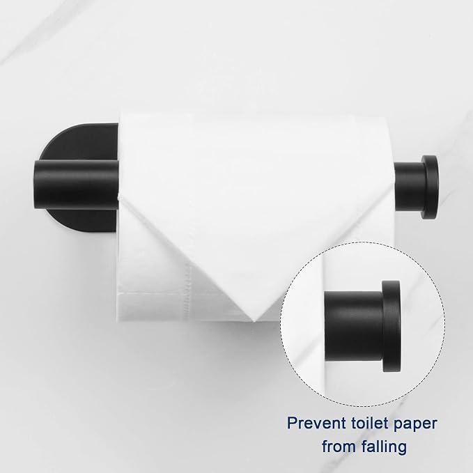NearMoon Toilet Paper Holder Self Adhesive, Premium Thicken SUS304 Stainless - Image 4