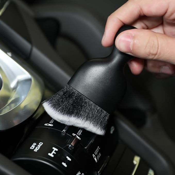 Car Interior Detailing Brush, Soft Bristle Cleaning Brush Car Detailing Brush - Image 3