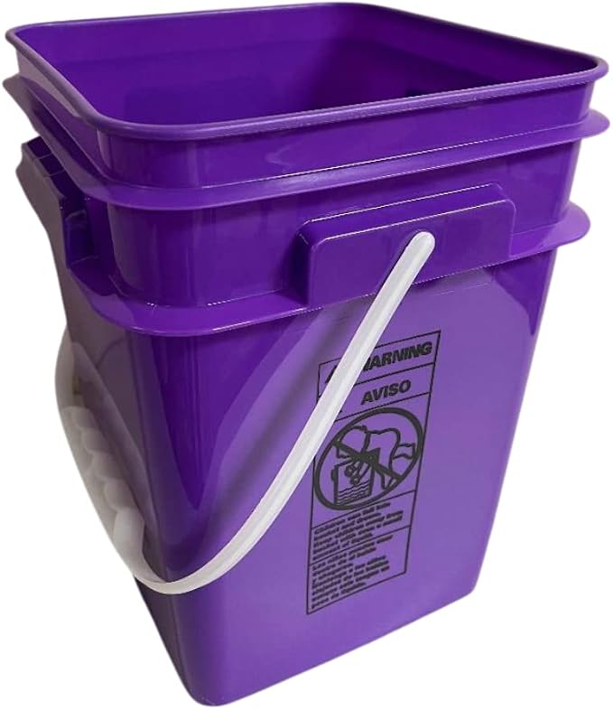 House Naturals 4 Gallon Square Food Grade Bucket Pail - Image 6