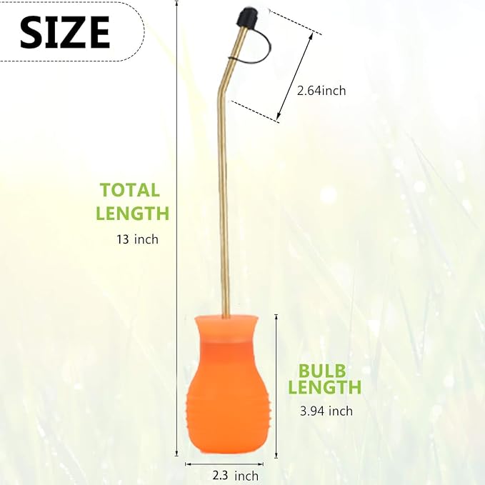 Powder Duster/Large Diatomaceous Earth Bulb Duster/Powder Applicator - Image 9