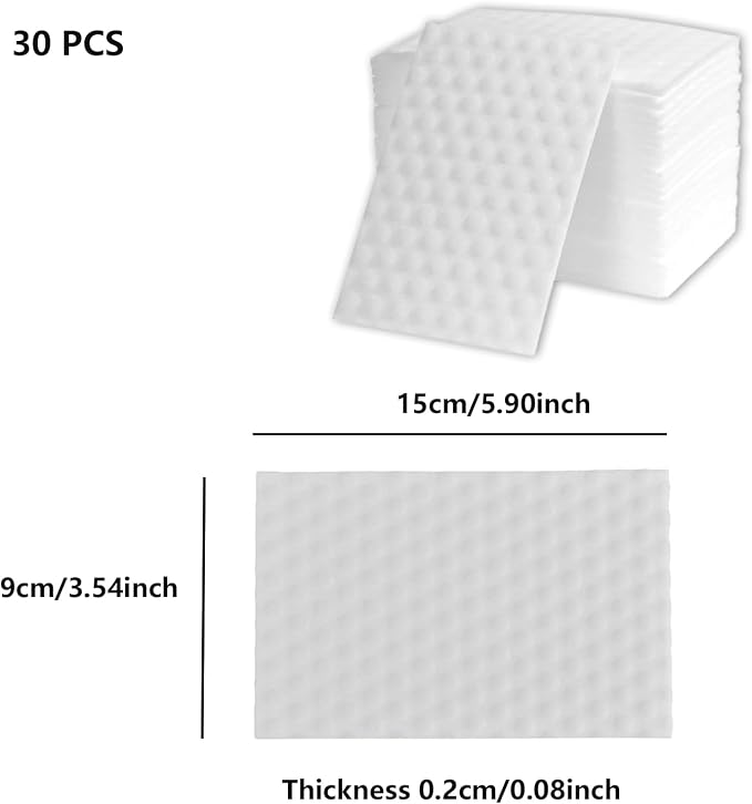 30PCS Sheets White Melamine Cleaning Sponge - Image 3