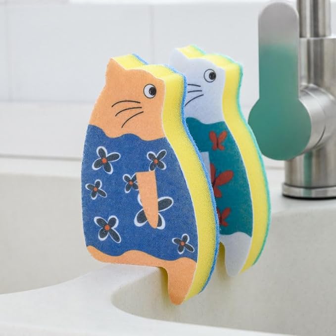 Ximimark 5 pcs Natural Cat Sponge Wipe - Image 4