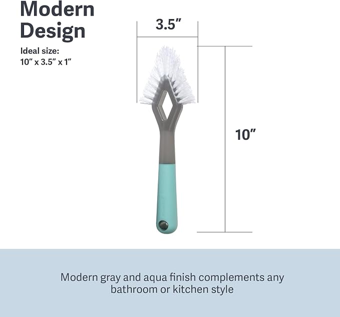 Casabella Smart Scrub Heavy-Duty Tile and Grout Brush - Image 5