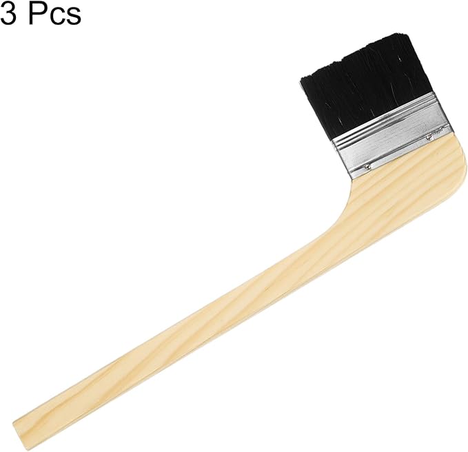 HARFINGTON Paint Brush 3Pcs 3" Brush Width Reusable Variety Angled Bend Brushes - Image 3