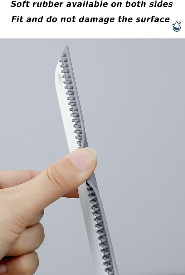 All-Purpose Mini Soft Rubber Window Squeegee Window Scrubber Scraper Glass - Image 3