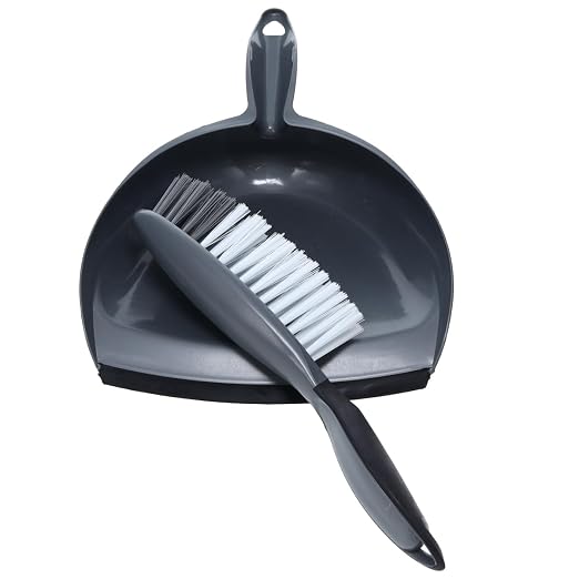Helpmate Large Dust Pan Set RP936001 13in Dustpan and Brush Set Commercial by Unknown
