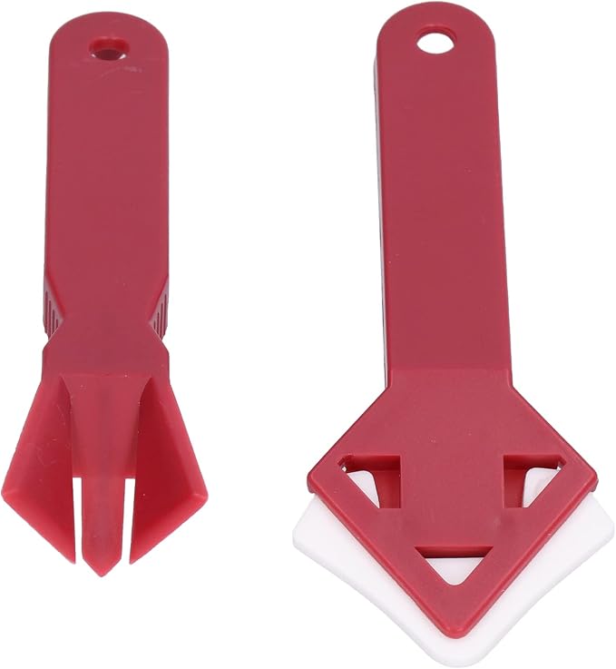 2-Pack Silicone Window Scraper Glass Glue Remover Angle Sealant Tool by Eujgoov