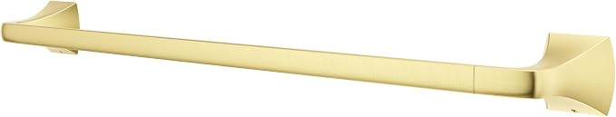 Pfister Bruxie Bath Towel Bar for Bathroom, Wall-Mounted, Brushed Gold Finish by Pfister