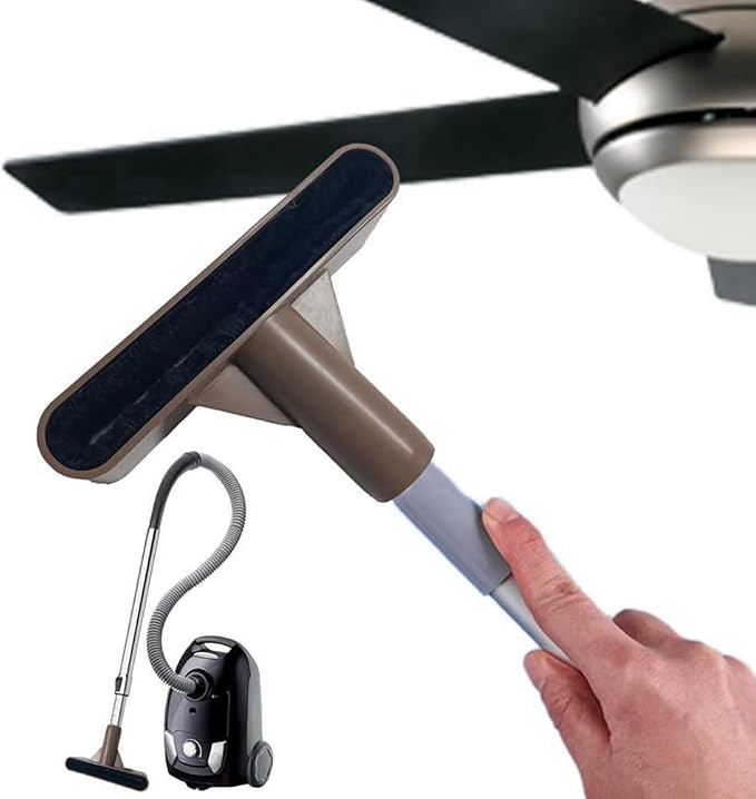 2pcs Ceiling Fan Blade Cleaning Artifact Household Dust Brush Accessories Fan - Image 7