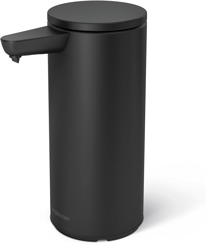 simplehuman 9 oz. Touch-Free Automatic Rechargeable Sensor Pump, Matte Black by Simplehuman