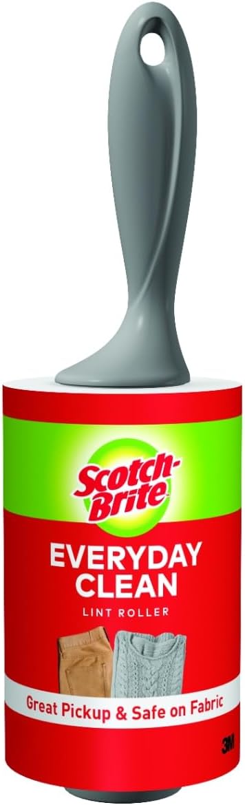 Scotch-Brite Everyday Clean Lint Roller, 95 Sheets, and Lint Remover by Scotch-Brite