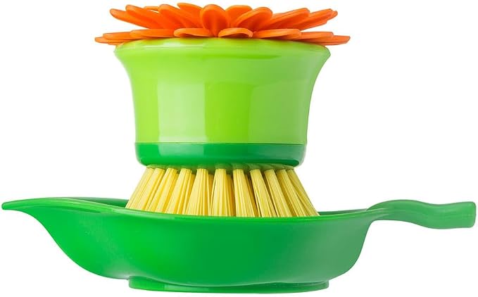 Vigar Flower Palm Dish Scrub Brush - Image 2