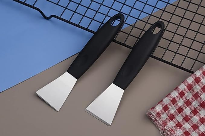 Stainless Steel metal Scraper, stove top Oven Scraper Tool non scratch - Image 5