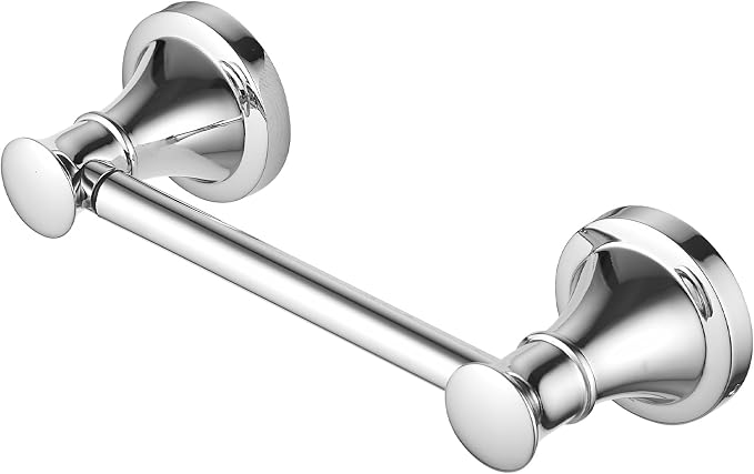 Hoimpro Wall Mounted Rustproof Chrome Toilet Tissue Paper Holder Bathroom by Hoimpro