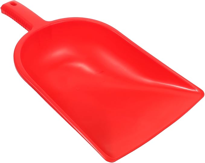 VOSAREA Handheld Dustpan for Desk Cleaning, Small Red Garbage Shovel by VOSAREA
