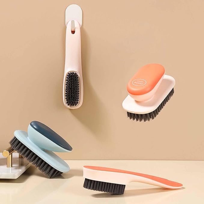 Laundry Scrub Brush 2 Pack Soft Bristle Brush Cleaning Brush - Image 7