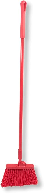 SPARTA 41083EC05 Plastic Color Coded Broom, Unflagged Bristles, Long Broom by SPARTA