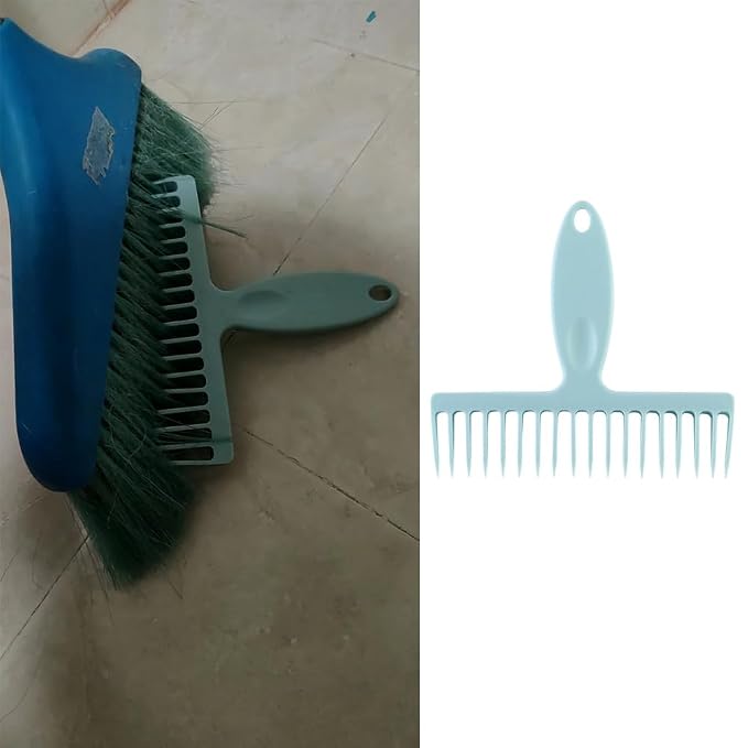 2 Pack Broom Cleaning Tool Hair Removal Comb Cleaner - Image 7