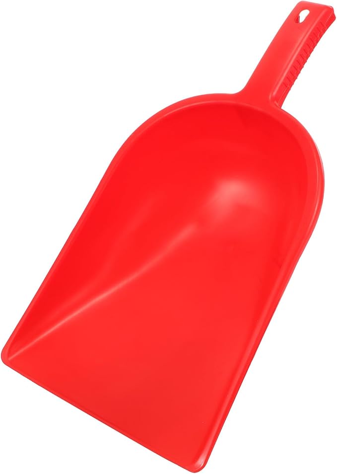 TEHAUX Red Multi-use Handheld Dustpan and Garbage Shovel by TEHAUX