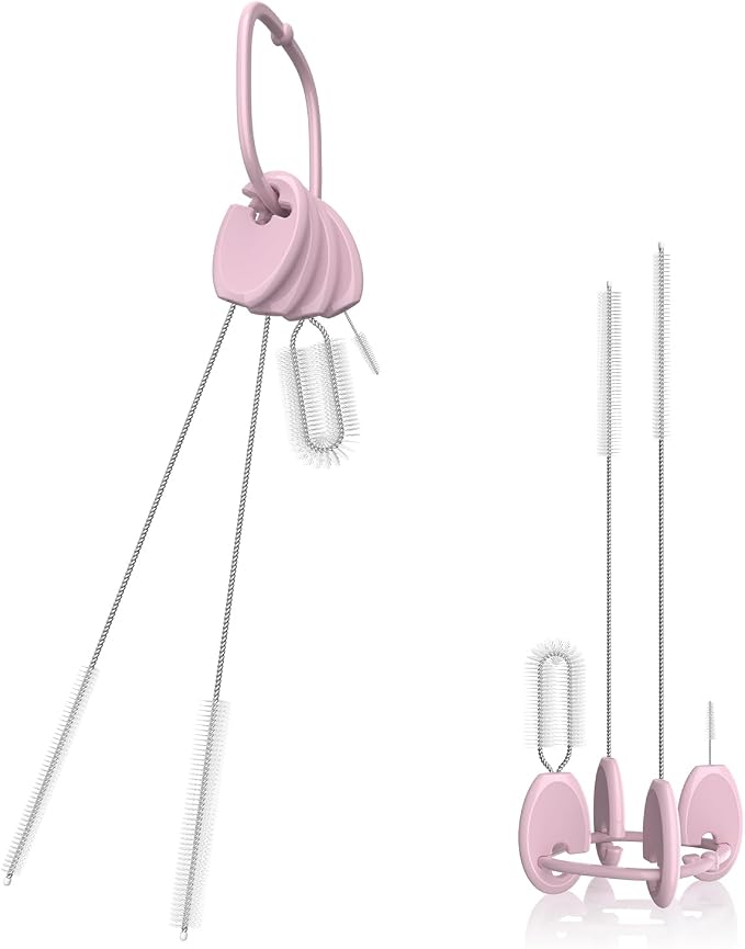 Straw Brush Set, 4 Piece Cleaner Kit by VOGOGE